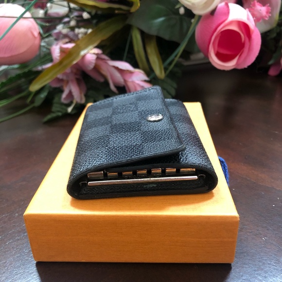 Louis Vuitton 6 keycles/card case damier graphite - Picture 2 of 9